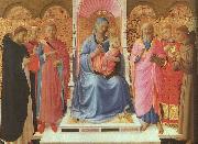 Fra Angelico Annalena Altarpiece oil on canvas